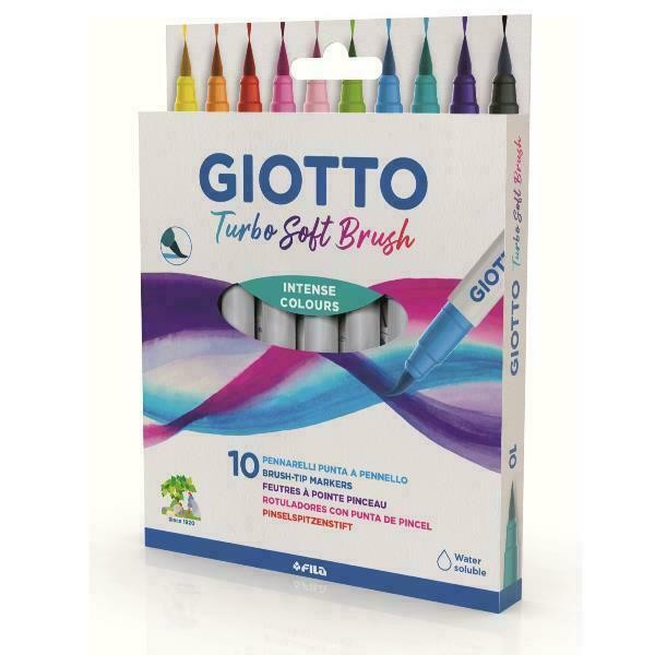 Pennarelli Giotto Turbo Color - Colori a Spirito - 12 pezzi 416000A -  Kartoflak